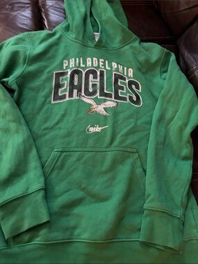 Nike Kelly Green Philadelphia Eagles Pullover Hoodie
